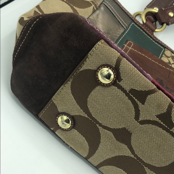 Coach Signature Patchwork Tote H0773-11358 - Picture 4 of 14